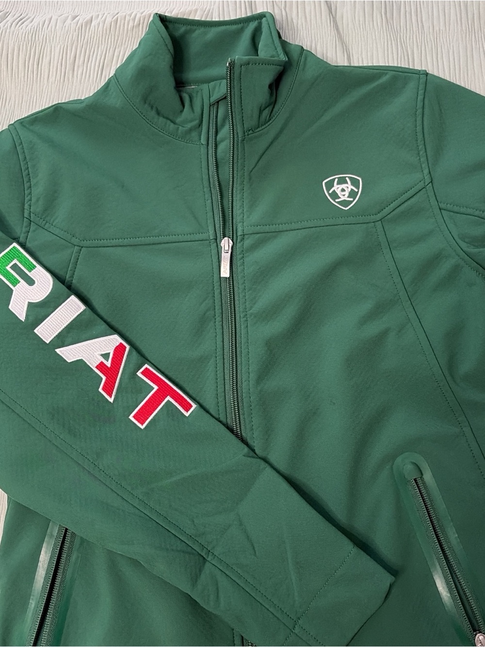 Ariat Green Mexico Team Softshell Jacket
